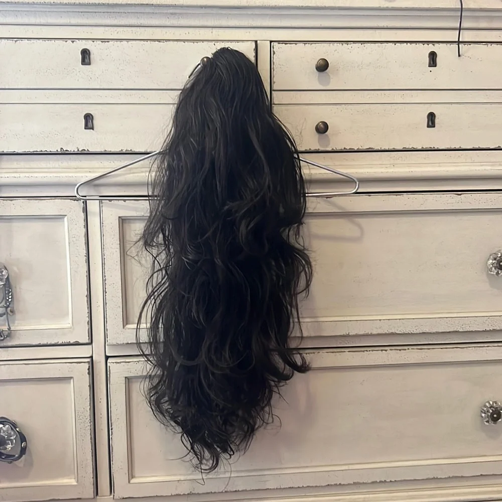 N/A clip hair